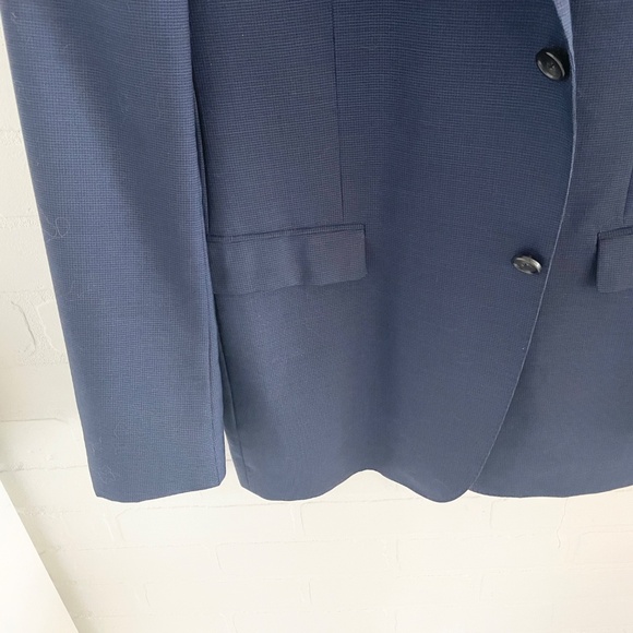 Ermenegildo Z Zegna Men’s Suit Blue Formal Wedding Event Business Casual Sz 52L - Picture 12 of 16